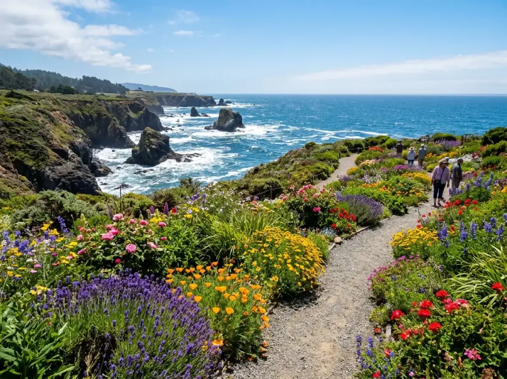 flower gardens pacific coastline