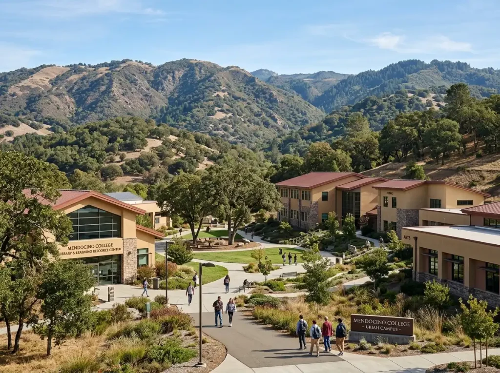 mendocino college academic building