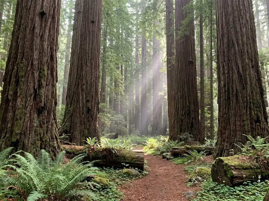 redwood groves in mendocino county