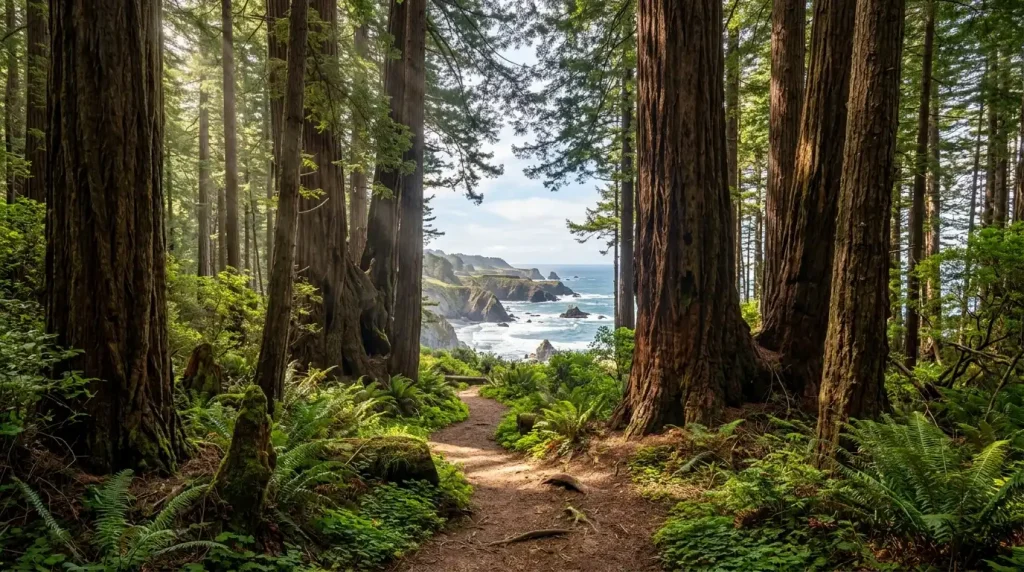 redwood trail coastal bluffs